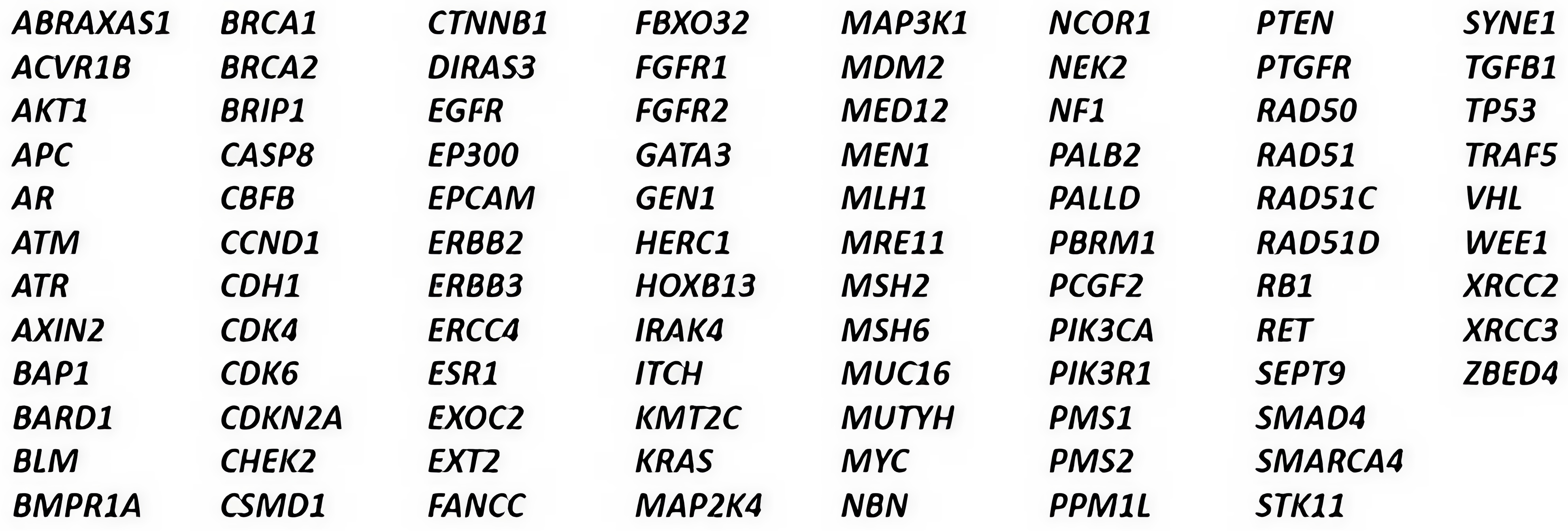 QIAGEN Targeted DNA Panel Next-Generation Sequencing system 94
predisposition cancer genes.