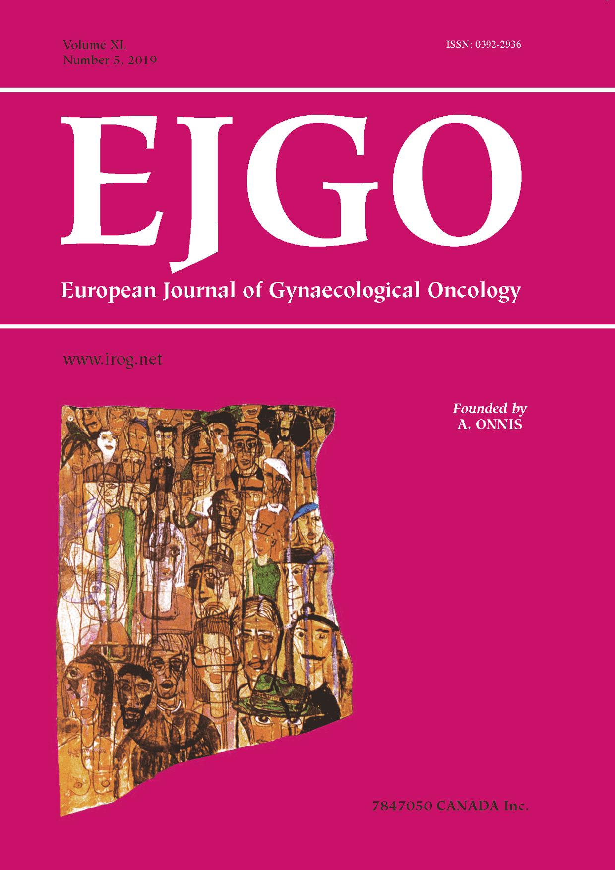 EJGO Volume 40 Issue 5 cover